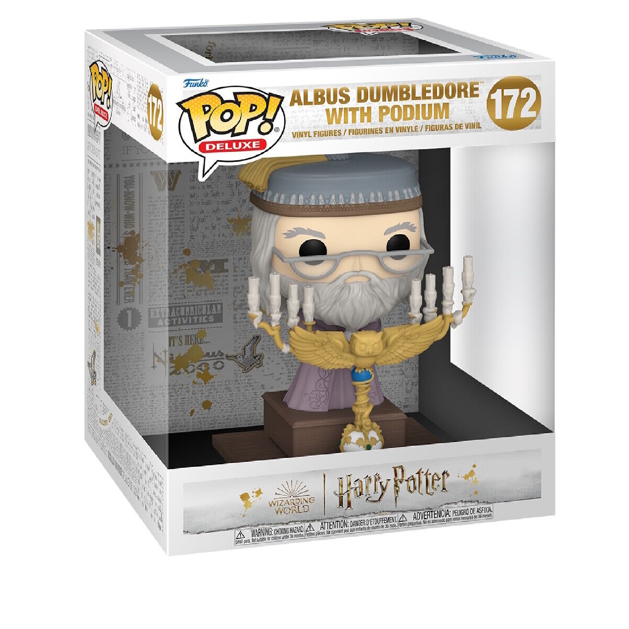 Funko POP Deluxe Harry Potter -  Albus Dumbledore with Podium (172)