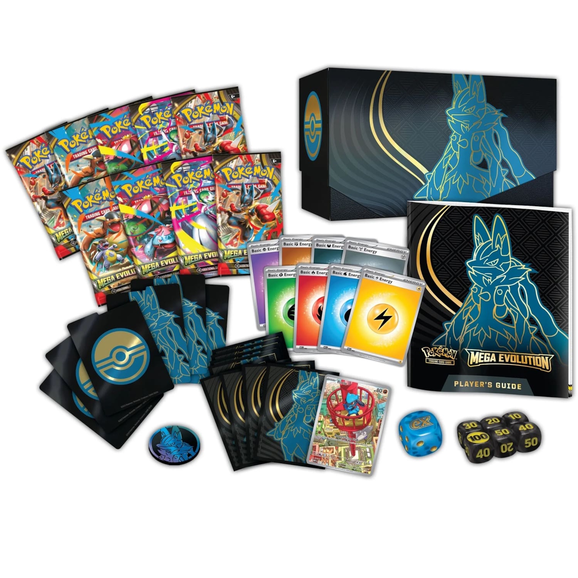 Pokemon Mega-Entwicklung ME01 Top Trainer Box Mega Lucario (Deutsch)