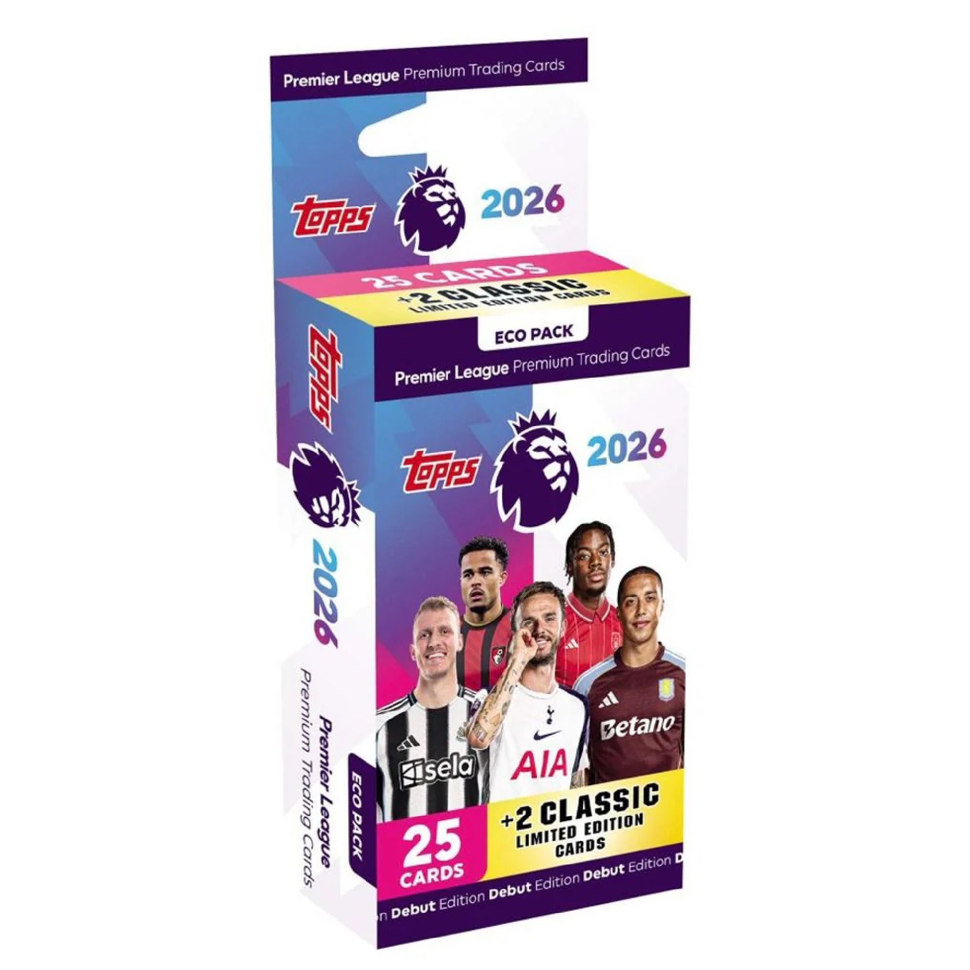 Topps Premier League 2025/26 Trading Cards Eco Pack