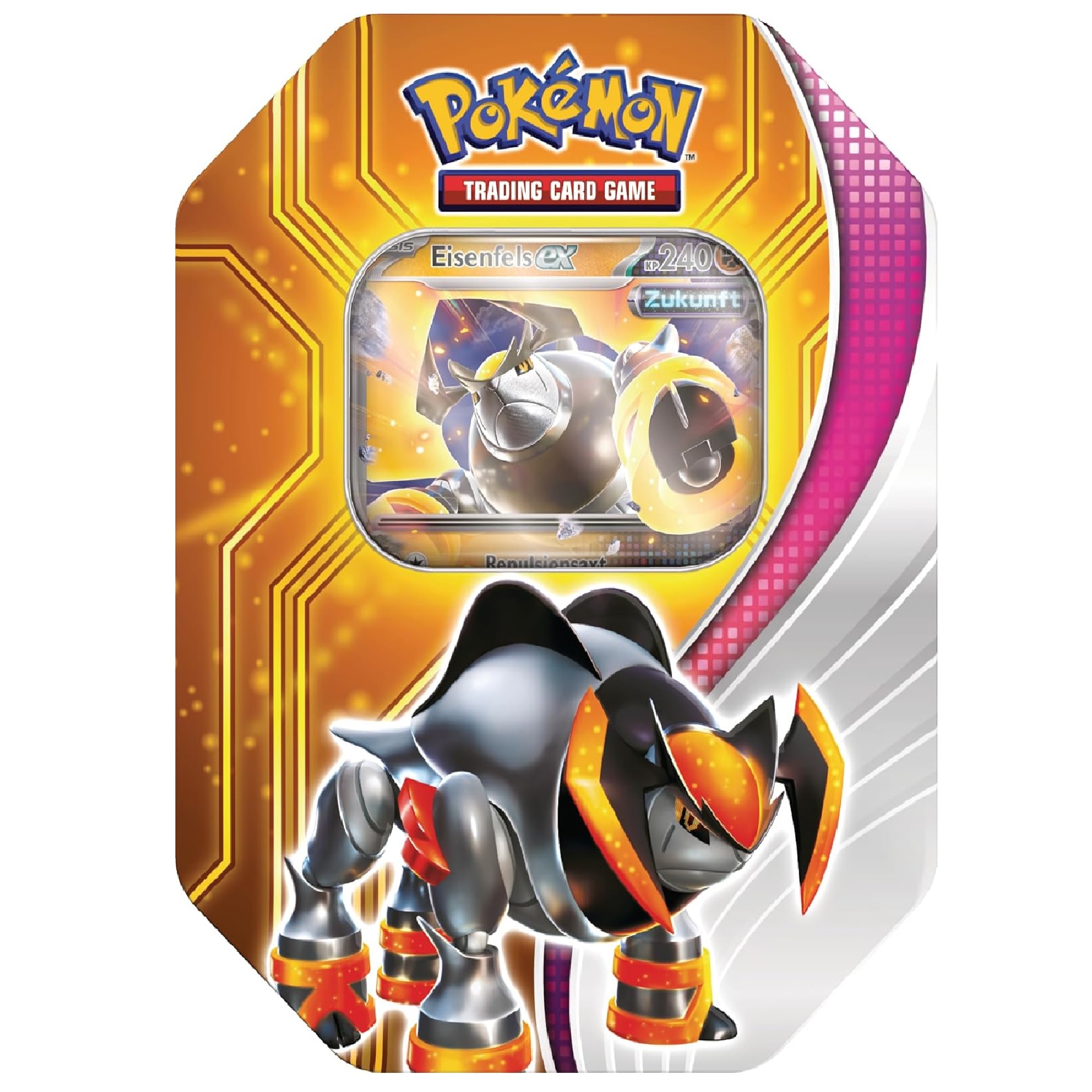 Pokemon Tin Box Paradox-Schicksale Eisenfels ex Deutsch