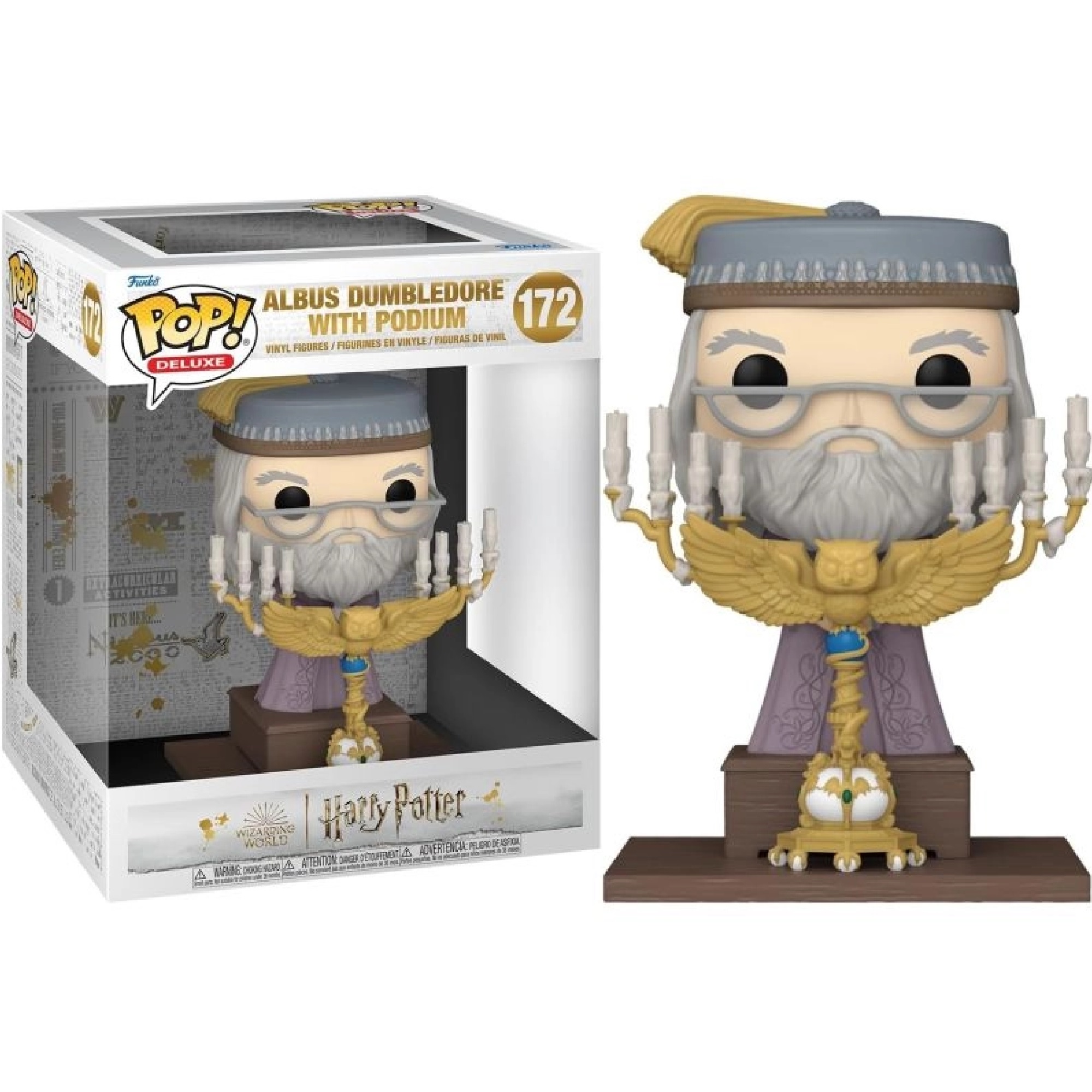 Funko POP Deluxe Harry Potter -  Albus Dumbledore with Podium (172)