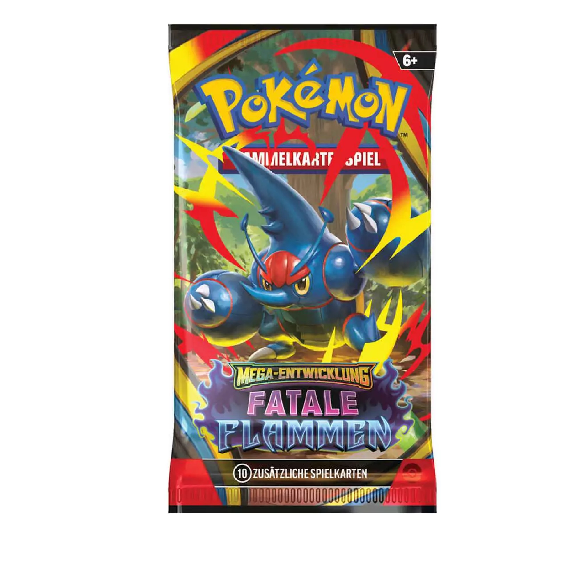 Pokemon - Mega Entwicklung Fatale Flammen - Booster (Deutsch)