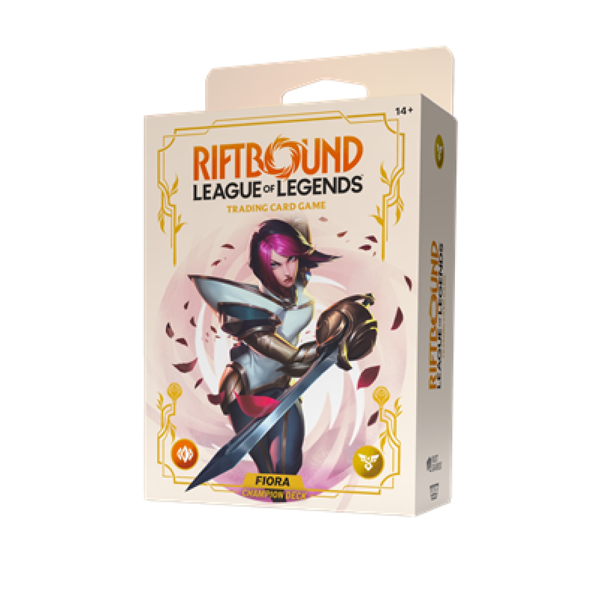 Riftbound League of Legends - Spiritforged - Fiora Champion Deck (Englisch)