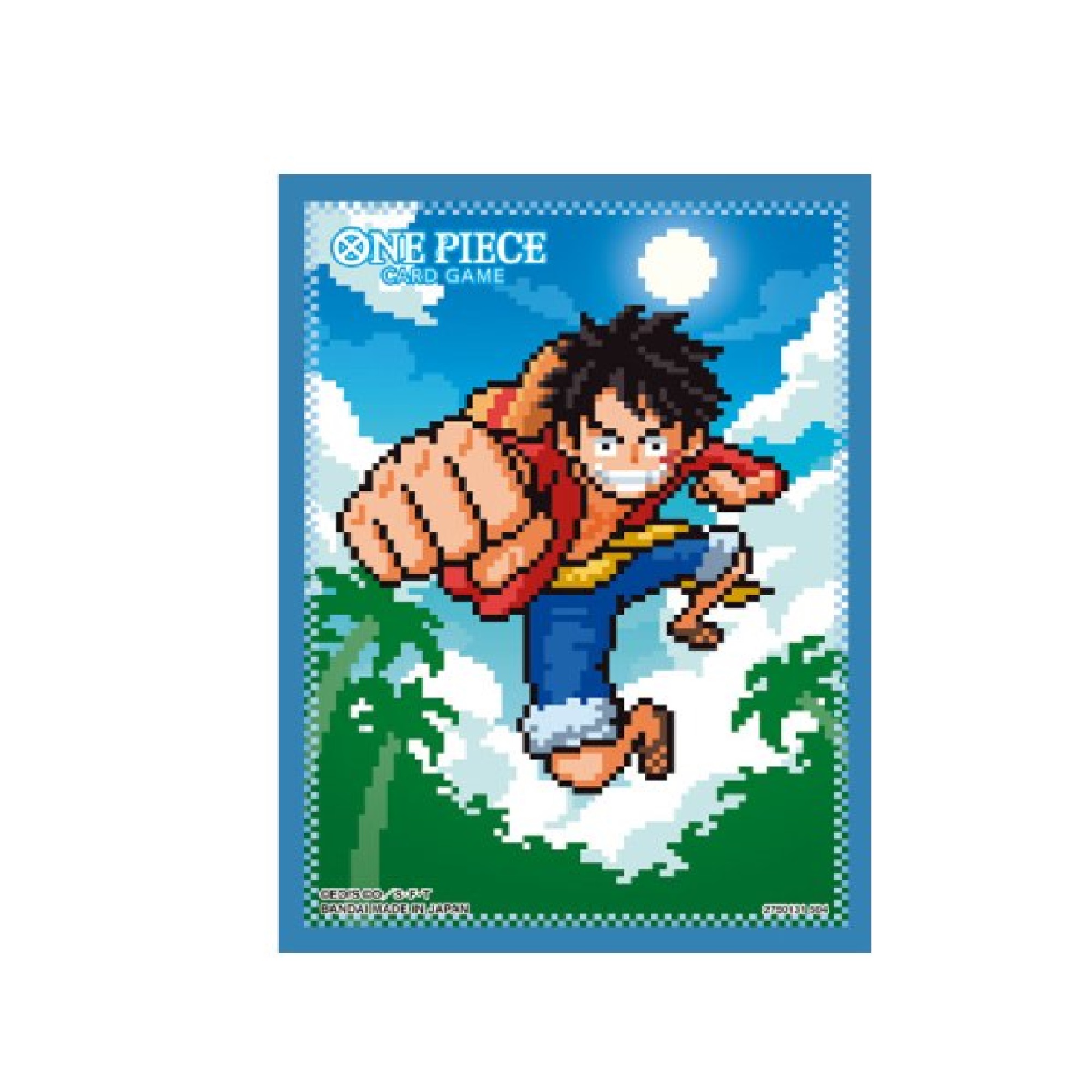 One Piece - Sleeves -  Monkey D Luffy Pixel Art