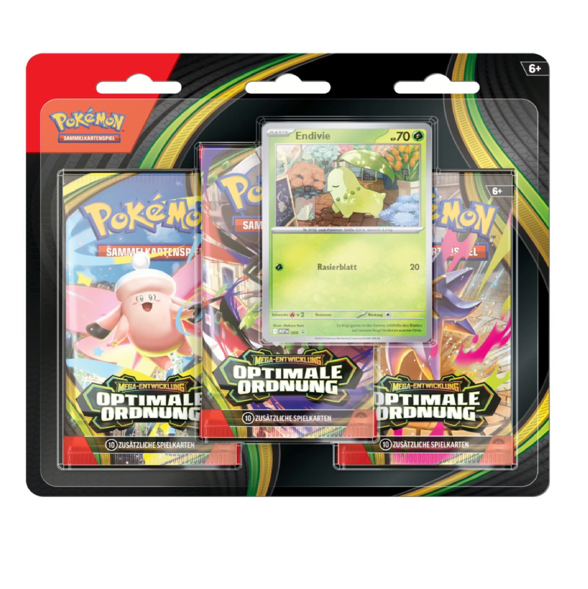 Pokemon - Mega Entwicklung - Optimale Ordnung 3er Blister (Deutsch)