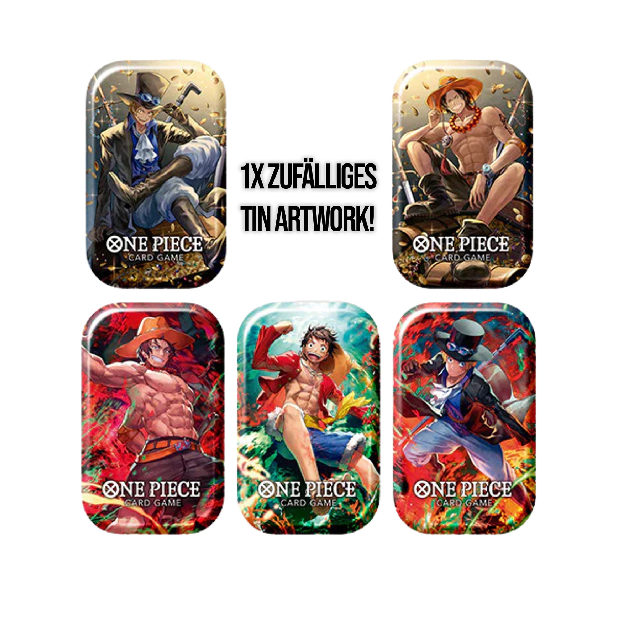 One Piece - Mini Tin Pack Vol 1 (1xPromo - 4xOP9 Booster)  (Japanisch)