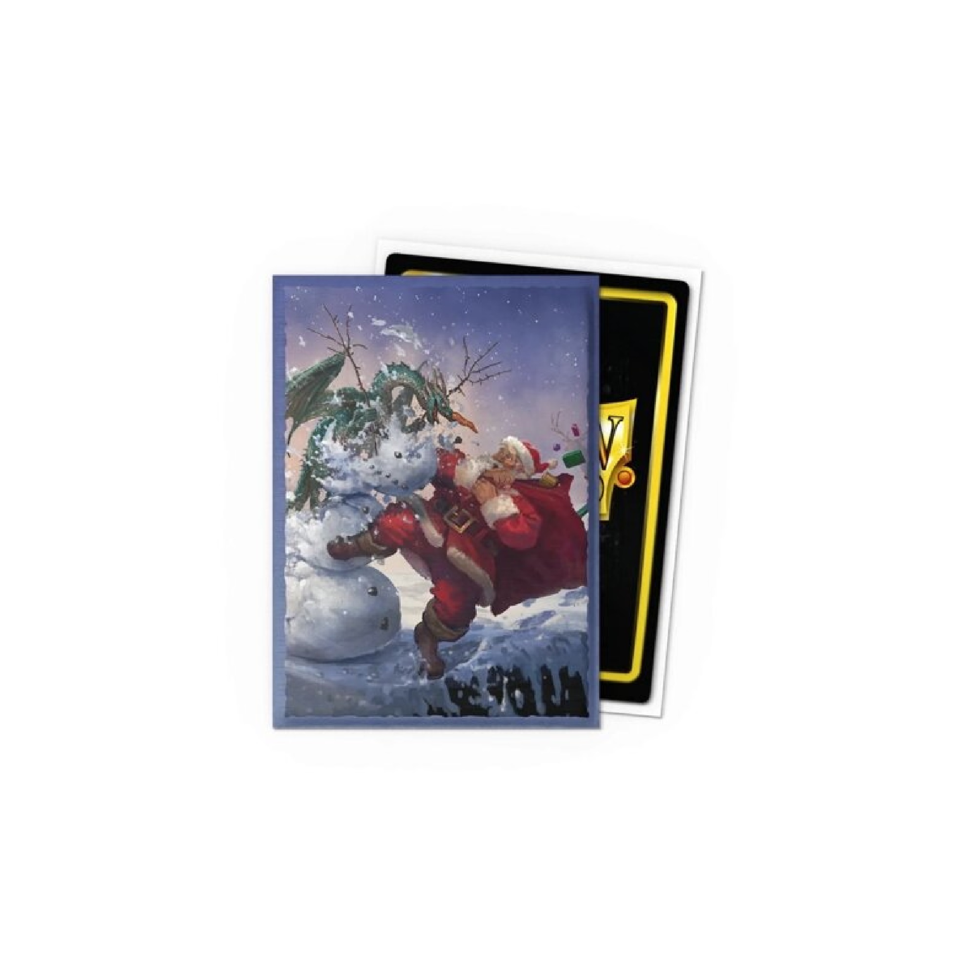 Dragon Shield Standard size Brushed Art Sleeves - Christmas 2025 (100 Sleeves)