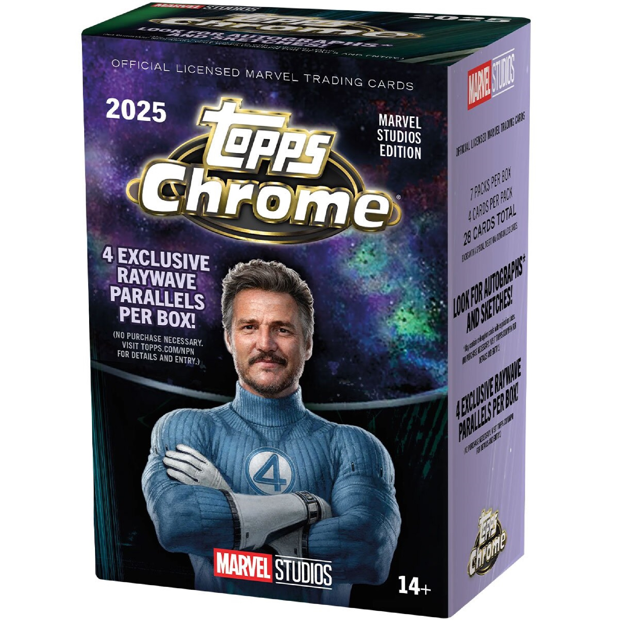 Topps Chrome Marvel Studios 2025 - 1 x Value Box