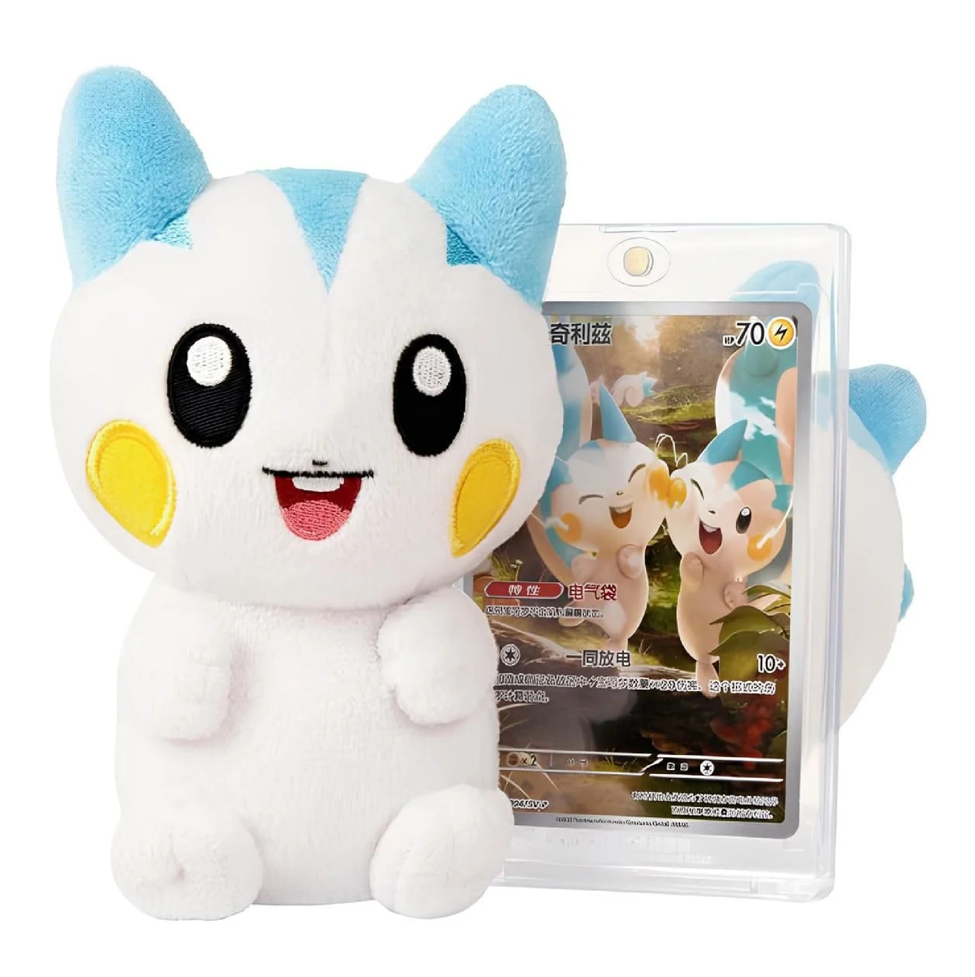 Pokemon - Nuzzle Cheeks Plush Toy Card
